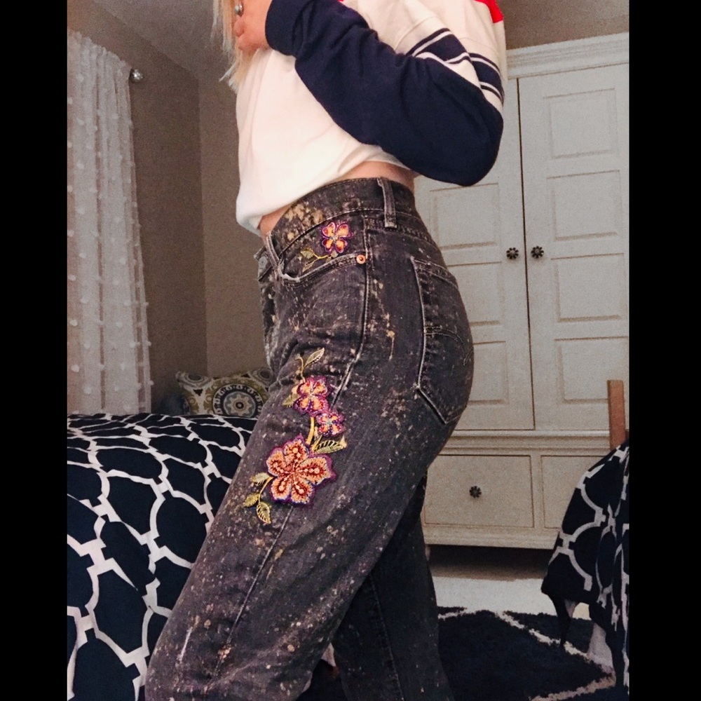Custom Levi’s jeans!